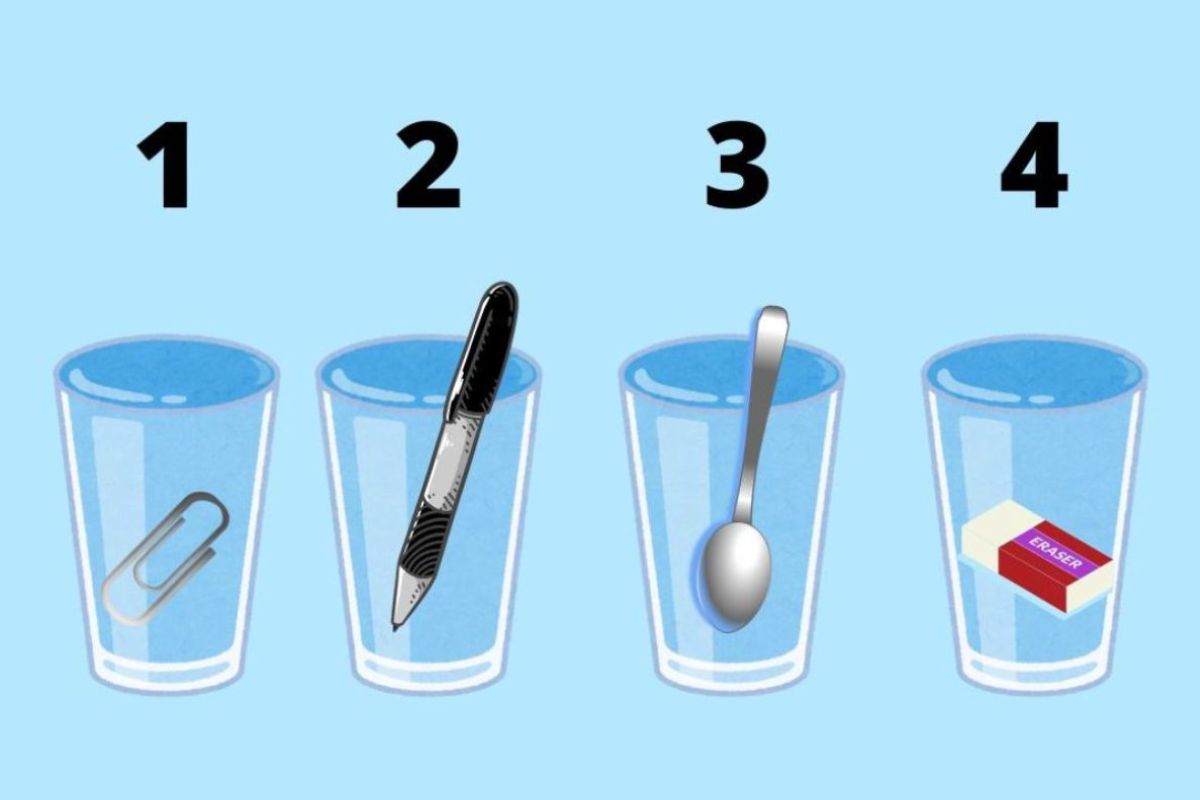 Test d'intelligenza, sei in grado di capire quale bicchiere ha più acqua?